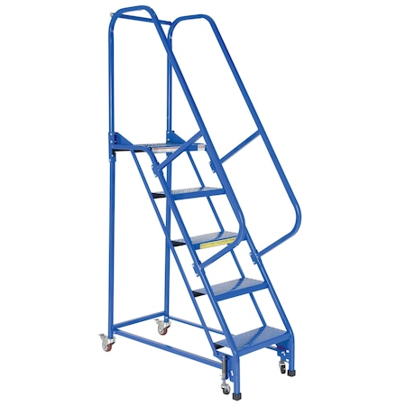 Vestil 80 H Steel PW Ladder, Perforated, 5 Step, 5 Steps LAD-PW-18-5-P